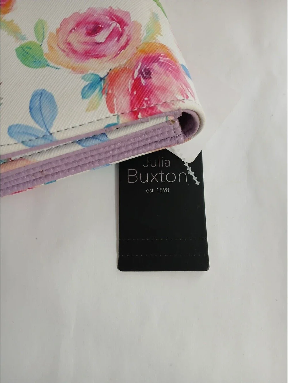 WOMEN'S JULIA BUXTON COLORFUL ROSE WALLET